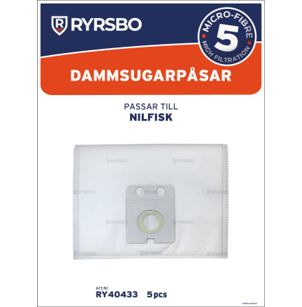 Dammsugarpåse RY40433