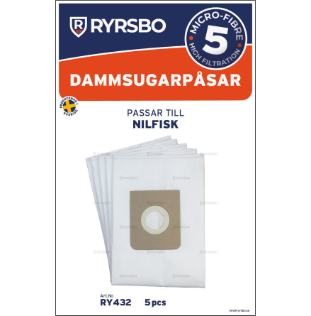Dammsugarpåse RY432