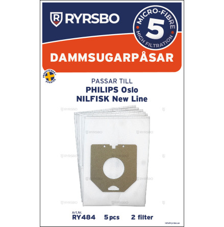 Dammsugarpåse RY484