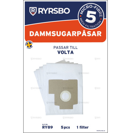Dammsugarpåse RY89