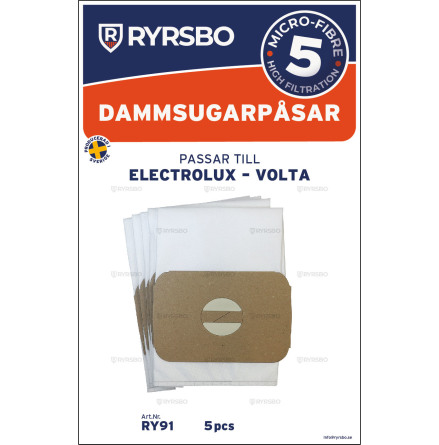 Dammsugarpåse RY91