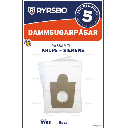 Dammsugarpåse RY53