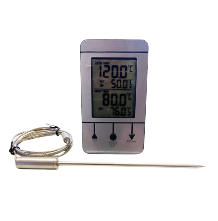 Stektermometer med Ugnstemperatur och timer