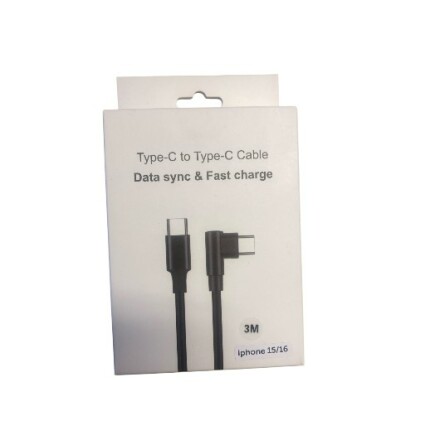 Laddkabel 3M, Typ-C till Typ-C