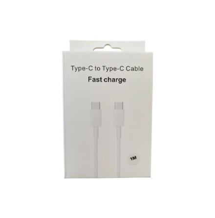 Laddkabel 1M, Typ-C till Typ-C