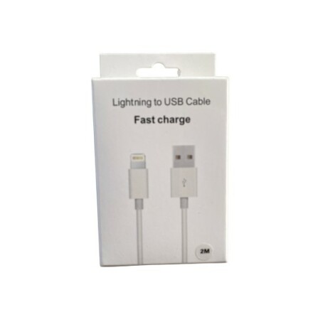 Laddkabel 2M, Lightning till USB