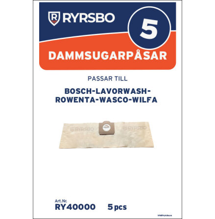 Dammsugarp�se RY40000